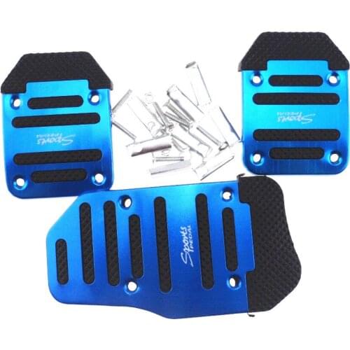 Universal automatic manual transmission anti-skid car pedal set for Mercedes-Benz Series-A B C E S G M ML GLK CL CLK CLS GL
