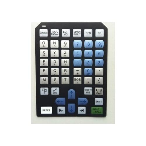 Mitsubishi Operation Panel Key Film, Film Switch M64 M70 System CNC Machine Tool Machining Center