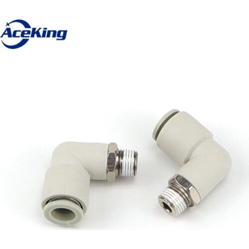 Pneumatic right-angle adapter kq2l04/06/08/10/12-01/02/03/04 /M5 KQ2L04-M5 KQ2L 06-01 KQ2L08-01 KQ2L08-02K Q2L10-02 KQ2L10-03