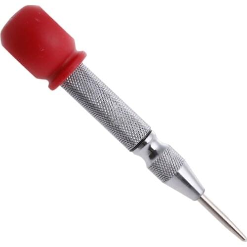 Semi-Automatic Center Chisel Punch Hole Impact Spring Loaded With Protective Sleeve Hand Tools New T12 Drop ship
