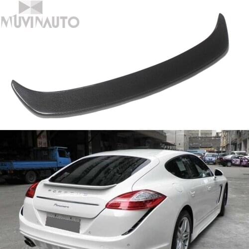 For Porsche Paramela 970 Carbon Fiber CA Spoiler Tail Wing Stator Plate 2010-2012