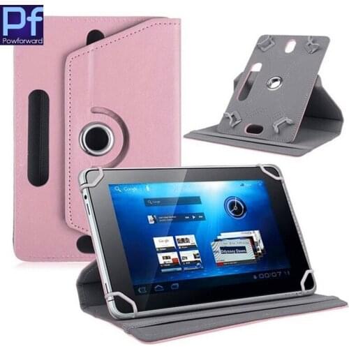 For Digma D701/d700/E7.1 7" inch 360Degree Rotating Universal Tablet PU Leather cover case Free OTG