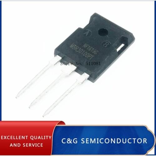 5PCS MBR30100PT MBR30100 TO-247 30A 100V