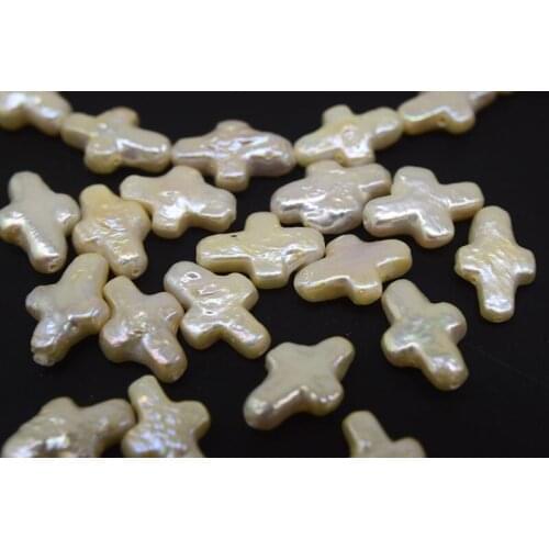 2pieces loose beads white/gray cross/biwa/flat oval /butterfly freshwater pearl wholesale for DIY for jewelry