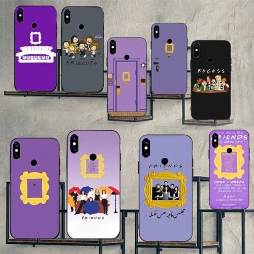 Friends tv series Purple door Phone Case For Xiaomi Redmi note 7 8 9 pro 8T 9S Mi Note 10 Lite pro