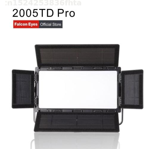 Falconeyes 100W Photography Equipment Bi-Color LED Professional Video Fotografia Fill Light Studio Photo Soft Lighting 2005TDPro