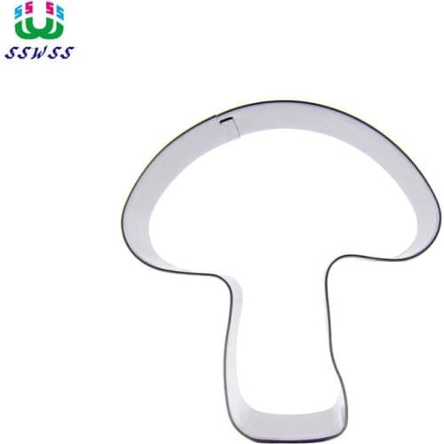 Long Root Mushroom Shaped Cake Cookie Biscuit Baking Molds,Beneficial Fungi Cake Decorating Fondant Cutters Tools,Direct Selling