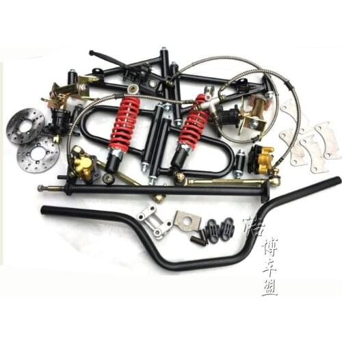 Go-kart Front Axle Hangs The Rocker Arm Four-wheeled Beach Car Modification Accessories Disc Brake Turns