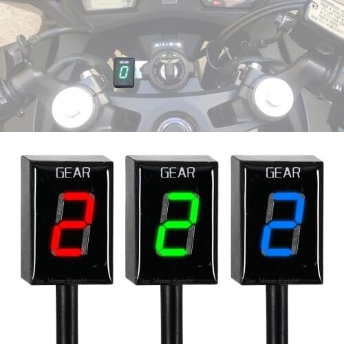 For Yamaha xjr 1300 fjr 1300 FZ8 R1 FZ16 Fz1 MT03 R6 Xj6 XV1900 XVS 1100 1-6 Level Speed Gear Display Indicator Ecu Plug Mount