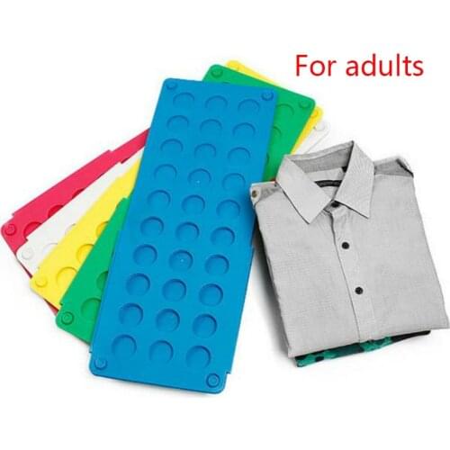 Quality Adult Magic Clothes Folder T Shirts Jumpers Organiser Fold Save Time Quick Clothes Folding Board Clothes Holder