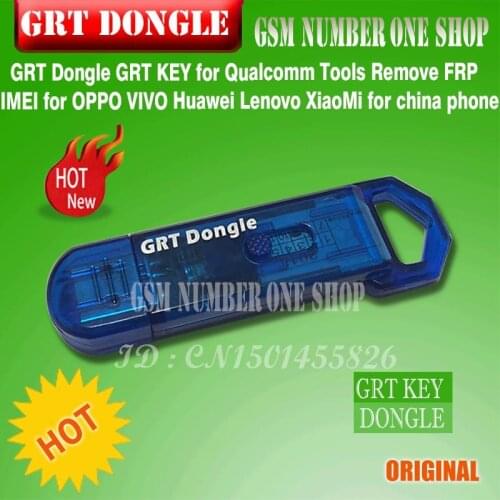 GRT dongle grt key for China phone for Qualcomm Tool IMEI repair remove FRP for Samsung Huawei HTC NOKIA LG SONY oppo vivo
