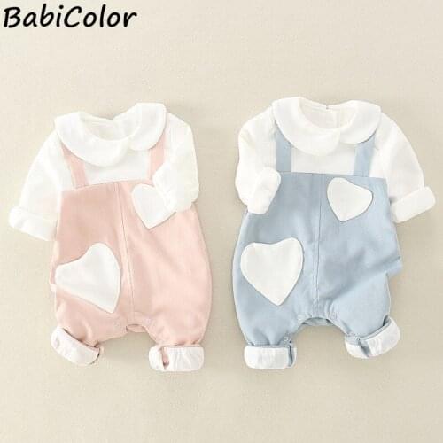 Newborn Infant Baby Boys Girls Romper Cotton Knitted Ribbed Long Sleeve Solid Jumpsuit Toddler Clothes Outfits