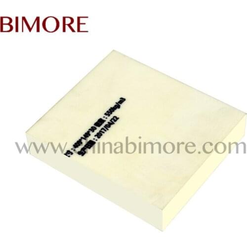 Elevator traction machine shock pad for MX18