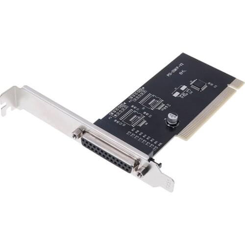 PCI To Parallel LPT 25pin DB25 Printer Port Controller Expansion Card Adapter