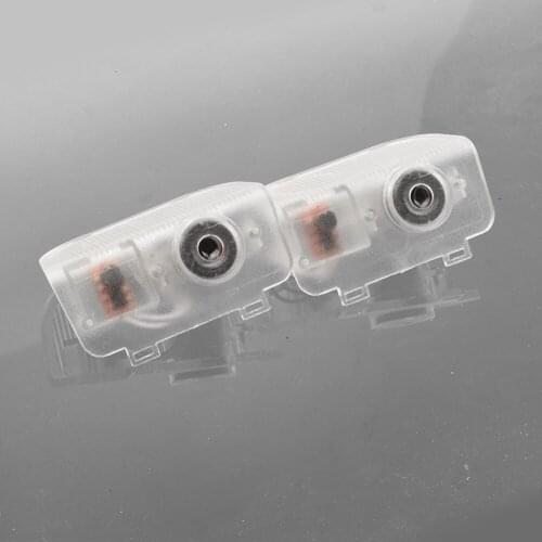 2X Led Car Door Welcome Light Ghost Shadow Projector Logo Light For Honda CR-Z Elysion Accord 8 2008 2010 4D sedan 9th 10th