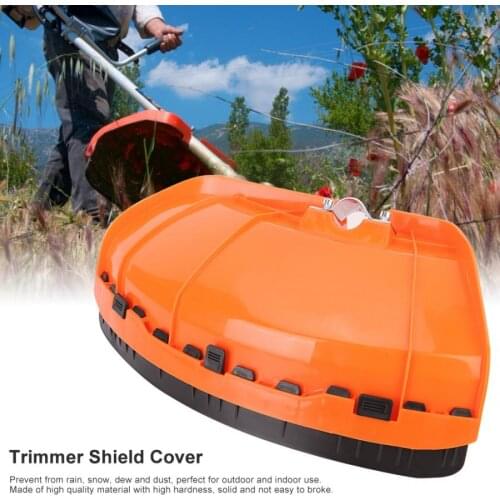 26mm/28mm Red Plastic Lawn Mower Trimmer Dustproof Cover Mower Cover Durable Lawn Mower Attachment Garden Tools