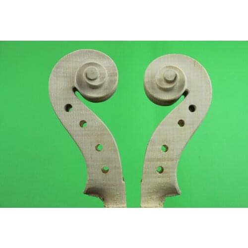 1 pcs Violin Head Violin Maker Wood Violin Head Production Material Masterpiece