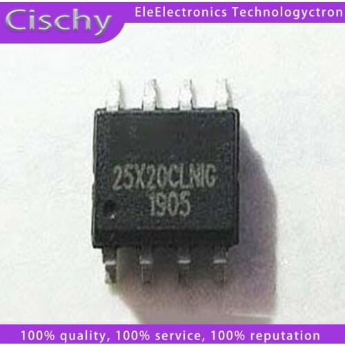 10pcs/lot W25X20CLNIG W25X20BLNIG W25X20ALNIG W25X20AVNIG W25X20BVNIG W25X40 SOP-8 In Stock