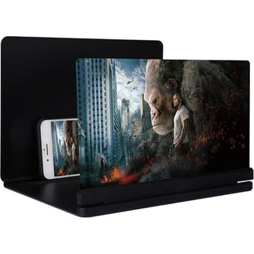 10X Mobile Phone Screen Magnifying Glass HD 3D Magnifying Glass Foldable Pressure Fresnel Lens