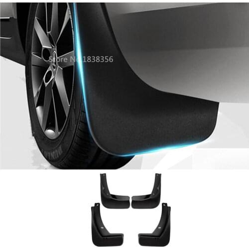 For VW Volkswagen Golf7 Golf 7 2014 2015 2016 2018 body plastic fender soft mudguard protection flap splash mud guard frame 4pcs