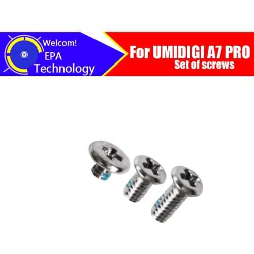 6.3 inch UMIDIGI A7 PRO Set of screws 100% Original New for Set of screws Replacement Accessories for UMIDIGI A7 PRO phone