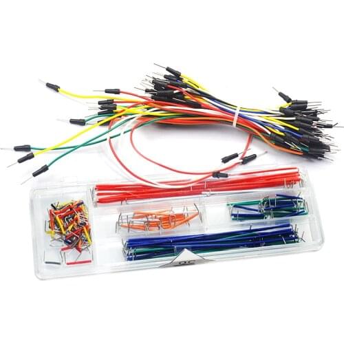 65PCS/lot or 140pcs/box Jump Wire Cable kit Male to Male Flexible Jumper Wires for Arduino Breadboard wire DIY