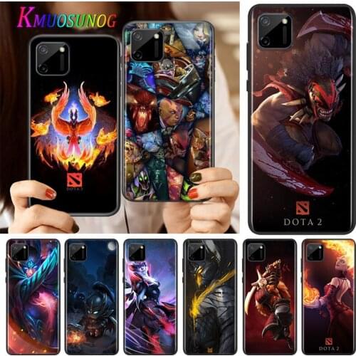 Dota 2 Role Silicone Cover For Realme V15 X50 X7 X3 Superzoom Q2 C11 C3 7i 6i 6s 6 Global Pro 5G Phone Case