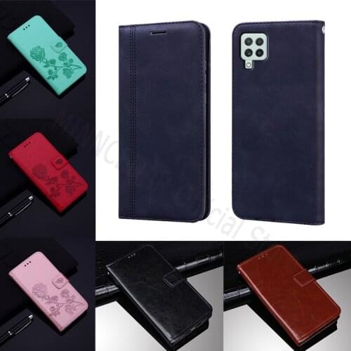 For Samsung Galaxy A22 Case Flip Wallet Leather Phone Protective Shell Cover On Samsung A22 A 22 4G чехолна Etui Book Coque Bag