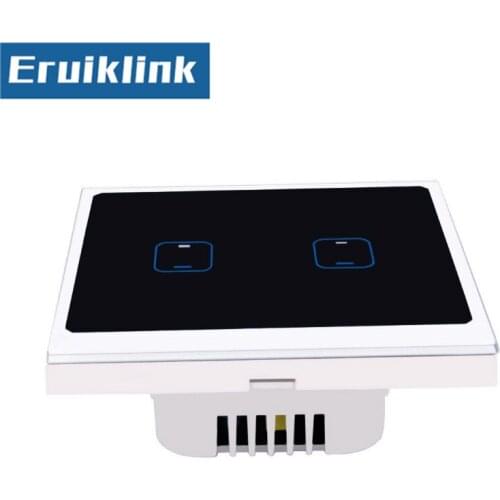 EWelink APP Control 1/2/3/4 Gang Remote Control Light Switch EU/UK Standard via Android / IOS for Smart Home Touch Switch