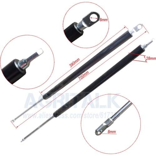 The gas spring for Yituo series tractor, please check the dimenssions firstly, part number
