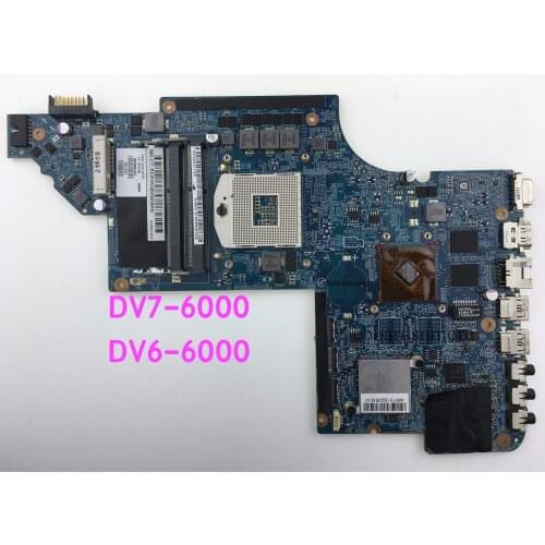 Suitable For HP DV7-6000 DV6-6000 Laptop Motherboard 641486-001 665347-001Mainboard 100% tested fully work
