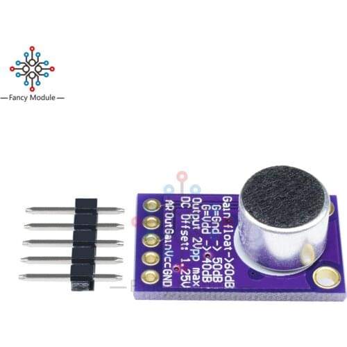 MAX9814 Microphone Amplifier Module Speaker Audio Sound Board Auto Gain Control AGC Amplifier Board Module