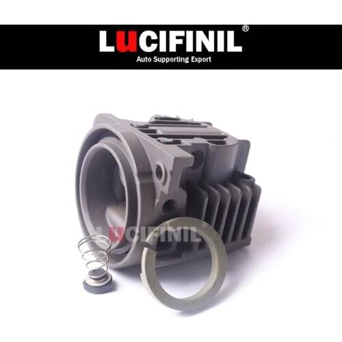 LuCIFINIL New Suspension Air Pump Cylinder Head With Piston Ring Rubber Valve For X5 Bmw E53 Audi A6 Q7 Land RoverL322