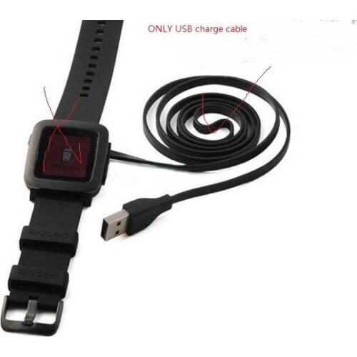 20pcs/lot. DHL free. usb charge cable for Pebb1e Time watch. 5 colors . Pebb1e 3rd cable. peb ble time round cable