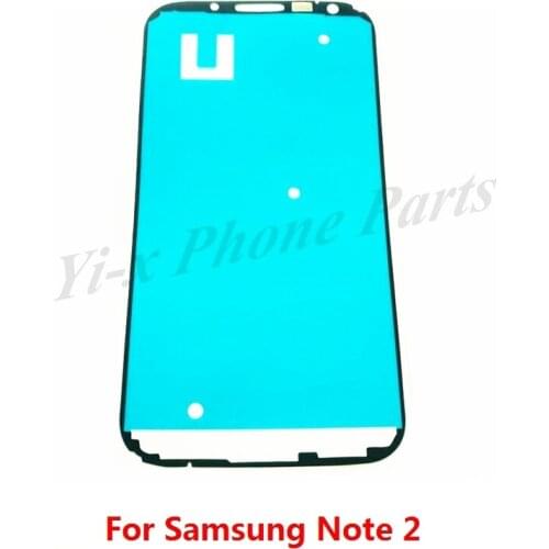For samsung note 2 two Sticker Adhesive Glue Tape Front Housing LCD Touch Screen Frame for Samsung Galaxy Note2