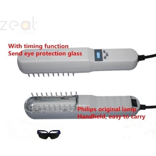 For Narrow-spectrum 311UVB Phototherapy Home Light lamp handheld UVB PL-S 9W/2P Fluorescent Germicidal Lamp