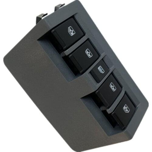 Electric Power Window Switch Lifter Master Control Button for Chevrolet Sail 2010 2011 2012 2013 2014 11Pins 4 Button 9005041