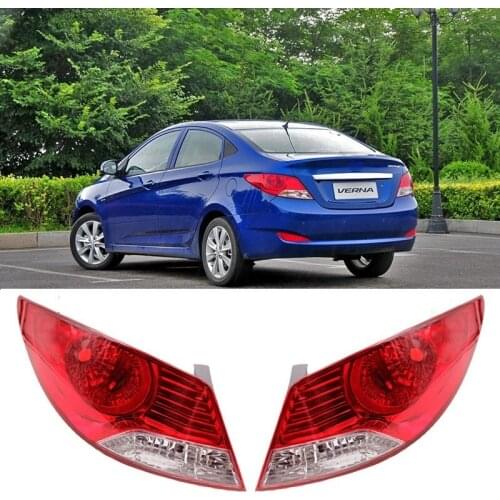 For Hyundai Rena rear tail light assembly cover 2010-2017 left and right rear brake light reversing cover housing assembly