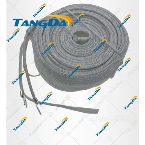 Glass Fiber Heating Tape 220v/230v Width 30Mm 100W/M 250 Temp For Dry Water Pipe Electric Heater Wire Band Belt Fiberglass V