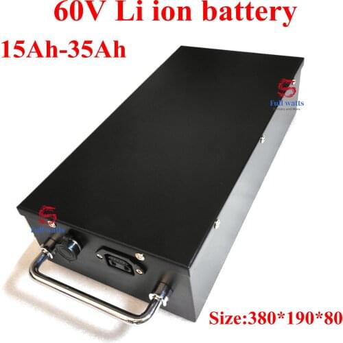 60V 20Ah 25Ah 30Ah 12Ah 15Ah 18Ah Lithium ion battery li ion BMS for X7 X8 X9 X20harley citycoco scooter bicycle +charger