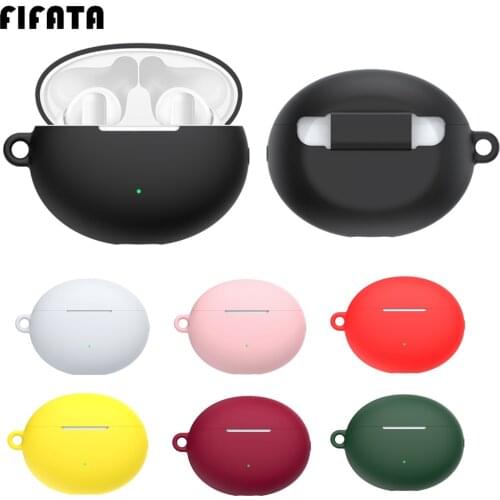 FIFATA Soft Silicone Protective Cover For Huawei Freebuds 4i Wireless Bluetooth Earphone Case Sport Waterproof Headset Shell