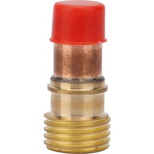 17GL 1.6/2.0/2.4/3.2mm Brass TIG Gas Lens Connector With Mesh For WP-18 Water Cooled Welding Torch Accessories Glass Cup Nozzle