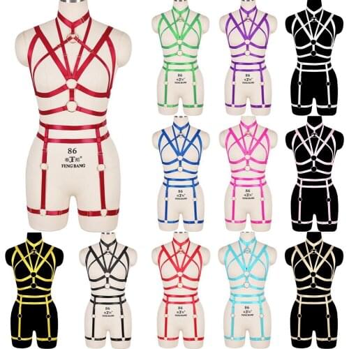 Sexy Underwear Stocking Belt Punk Goth Fetish Accessories Erotic Full Body Lingerie Elastic Bondage Suspender Garters Sword Belt