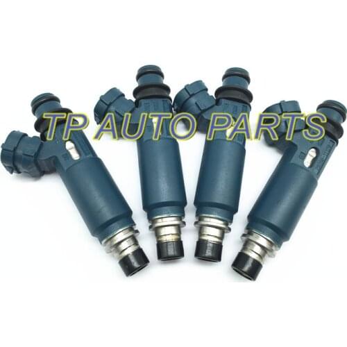 4PCS Fuel Injector For To-yota Starlet EP91 Corolla EE102 Tercel OEM 23250-11120 23209-11120 2325011120 2320911120