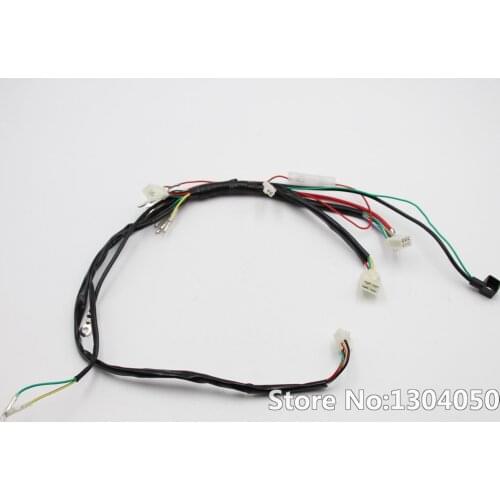 Pit Dirt Bike Wiring Loom Kick Start 50cc 90cc 110cc 125cc 140cc Harness Pitbike NEW