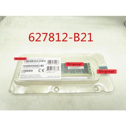 628974-081 627812-B21 16G DDR3 1333 ECC REG Ensure New in original box. Promised to send in 24 hours