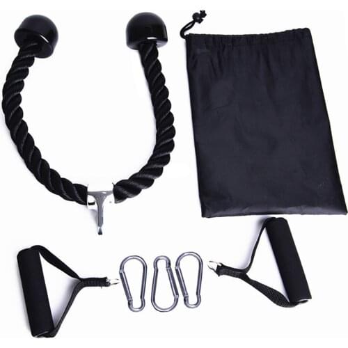 7pcs/set Arm Strength Rope Set Reliable Resistance Band Kit Training Triceps Pull Rope Resistance Band Arm Strength Dev new