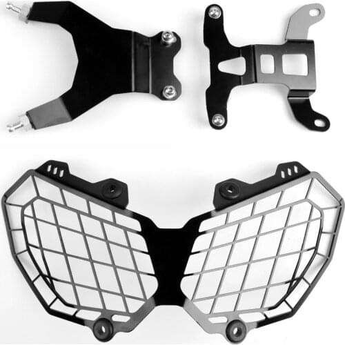 Areyourshop For HONDA CRF1000L AFRICA TWIN 2016 2017 2018 Headlight Guard Grill Protecter Stainless Steel Motorcycle Cover Parts