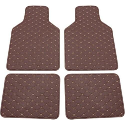 Customized Car Floor Mats Pvc Leather Waterproof Foot Mat Fit For Saab
