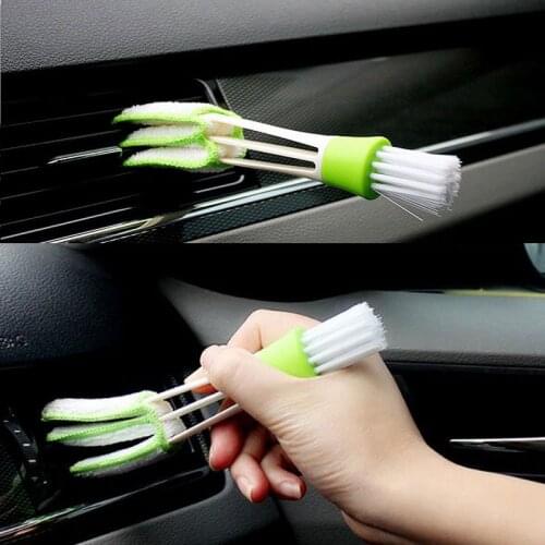 Car Air Conditioning Vent Blinds Cleaning Brush Multi-functional Microfiber Car Duster Cleaning Dirt Dust Clean Care Brush